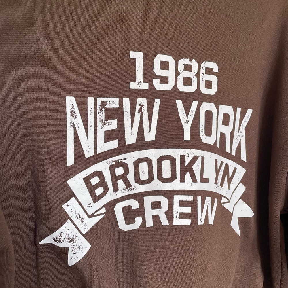 Shein Brooklyn Brown Sweater - Picture 2 of 7